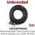Pre Made 5M HD BNC RG59 Video & Power Cable - (CBL5MTRRHD)