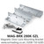 Electric Magnetic Door Lock Mounting Bracket 350Kg - MAG-BRK 280K-SZL (ZL Black)