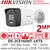 Hikvision 2MP 1080P Two Way Audio & Siren TVI Mini Bullet Camera - High Quality Audio With Audio Over Coaxial Cable, Built-in mic, and Built-in speaker - DS-2CE16D0T-LXTS (3.6mm)