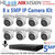 HiLook 8Ch NVR System Kit 8 x IP Turret Cameras - HiLook 8 Channel NVR Kit - 8Ch HiLook NVR Security System Kit - IP CCTV Camera Kit - 8Ch HiLook NVR Kit - 8Ch NVR Kit - HiLook NVR Kit with IP Camera - IP Camera System - Home Security IP Camera Kit