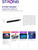 STRONG SW8000PUK  8 Port Desktop/Wallmount Gigabit Ethernet Switch/Hub - Plug and Play - Plastic Case 