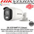 Hikvision CCTV Camera 5MP 2.8mm fixed lens up to 20m white light distance IP67 WDR 24 hour color image ColorVu TVI/AHD/CVI/CVBS Bullet Camera - DS-2CE10HFT-F - (1st)