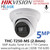 HiLook THC-T250-MS 5MP Turret TVI Camera – Built-in Mic, Smart IR