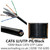 100M Black CAT6 UTP Cable - CAT6 U/UTP-PE/Black/100M