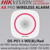 Hikvision Wireless Indoor Sounder – AX PRO Series | 110dB Alarm with Red LED - DS-PS1-I-WE(B)/Red 