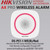Hikvision Wireless Indoor Sounder – AX PRO Series | 110dB Alarm with Red LED - DS-PS1-I-WE(B)/Red 