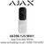 Ajax Doorbell White Video Doorbell with Built-in AI and PIR Sensor - 66390.125.WH1