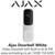 Ajax Doorbell White Video Doorbell with Built-in AI and PIR Sensor - 66390.125.WH1