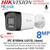 HiLook 8MP Smart Hybrid Light Bullet IP PoE Camera - IPC-B180HA-LUF/SL (4mm)