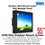 32" 2500 Nits Outdoor Mount Screen - Outdoor Wall Mount Screen IP65 Weatherproof