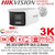Hikvision 3K/5MP Smart Hybrid Light Audio TVI Camera - DS-2CE12KF3TP-DLS (2.8mm)