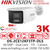 Hikvision 3K/5MP Smart Hybrid Light Audio TVI Camera - DS-2CE12KF3TP-DLS (2.8mm)