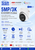 Hikvision 3K/5MP Two Way Audio Turret TVI Camera - DS-2CE72KF0T-LTS (2.8mm)