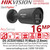 Hikvision 16MP Acusense Bullet IP Camera - DS-2CD20166G3-IY/Black (2.8mm)