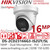 16MP UHD Network Camera, Hikvision 16MP Acusense Strobe Light and Audible Warning & Smart Hybrid Light Fixed Lens Turret IP Network Camera - DS-2CD23166G3-IS2UY/SL (2.8mm)