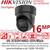 16 Megapixel IP Network Turret Camera, Hikvision UHD Motorised Varifocal Lens 2.8-12mm Turret Camera with 40m IR, IP67, IK10, H.265+ Compression, GDPR & NDAA Compliant CCTV Solution for UK Installations - DS-2CD2H166G3-IZSY/Black