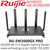 Ruijie AX3000 Dual-Band Gigabit Wi-Fi 6 Gaming Router. Next-Gen Gigabit Wi-Fi 6 Speed - RG-EW3000GX PRO