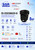 Hikvision DS-2CD2386G2H-IU/Black 8MP Darkfighter AcuSense Turret PoE Network Camera with 2.8mm Fixed Lens