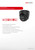 Hikvision DS-2CE72KF0T-LTS/Black  3K Two Way Audio Turret AoC TVI Camera with 2.8mm Fixed Lens 