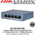Hikvision 100Mbps 4-ports Unmanaged PoE Switch - DS-3E0105P-E(B)
