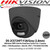 Hikvision 5 MP fixed lens colourVu 4-in-1 turret camera with, 2.8mm fixed lens, Full time colour, OSD menu, Up to 20m white light distance, IP67 weatherproof, 130dB wide dynamic range - DS-2CE72HFT-F28(2.8mm)/GREY