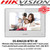 Hikvision DS-KH6320-WTE1-W video intercom indoor station with 7" touch screen, Standard PoE, Supports WiFi