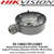 Hikvision DS-1280ZJ-TR12/GREY Flush mount for DS-2CE56**-IT3ZE/GREY range of TVI cameras