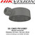 Hikvision 2MP fixed lens colour turret grey camera with 2.8mm lens, Up to 20m white light distance, IP67 weatherproof, 24-hour colour image, 130dB WDR, 4 in 1, can be used as TVI, CVI, AHD or Analogue camera - DS-2CE72DFT-F28/GREY (2.8mm)
