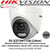 Hikvision DS-2CE72HFT-F28 5 MP fixed lens colorVu turret camera with 2.8mm lens, Up to 20m white light distance, IP67 weatherproof, Full time color, Smart light, 4 in 1, can be used as TVI, CVI, AHD or Analogue camera 