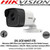 Hikvision 5MP Ultra-Low Light Fixed Lens PoC Bullet Camera 2560 × 1944 Resolution, 20m IR, Water and dust resistant (IP67) - DS-2CE16H5T-ITE (2.8mm)