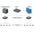 Hikvision 24 Port Gigabit Unmanaged POE Switch, 24 × Gigabit PoE ports, 1 × Gigabit RJ45 port, and 1 × Gigabit SFP fiber optical port - DS-3E0526P-E