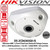 Hikvision 6MP 1.27mm Fixed lens IR  Fisheye Network Camera, 15m IR Distance, Built-in Microphone and Speaker - DS-2CD6365G0-IS(1.27mm)