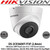 Hikvision 2MP 2.8mm Fixed Lens 4-in-1 Turret CCTV Camera, Switchable TVI/AHD/CVI/CVBS, 40m IR Distance, IP66 Weatherproof, Smart IR, EXIR, True Day/Night - DS-2CE56D0T-IT3F (2.8mm)