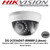 Hikvision 2MP 2.8mm Fixed Lens 4-in-1 Indoor Dome CCTV Camera, Switchable TVI/AHD/CVI/CVBS, 20m IR Distance, Smart IR, True Day/Night - DS-2CE56D0T-IRMMF (2.8mm)