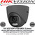 Hikvision 2MP 2.8mm Fixed Lens ColorVu Turret Grey CCTV Camera, 4-in-1 TVI/CVI/AHD/Analogue, 20m White Light Distance, IP67 Weatherproof, WDR, 24/7 Full Color Imaging - DS-2CE72DFT-F28/Grey (2.8mm)