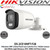 Hikvision 5MP 2.8mm Fixed Lens ColorVu Bullet CCTV Camera, 4-in-1 TVI/CVI/AHD/Analogue, 20m White Light Distance, IP67 Weatherproof, WDR, 24/7 Full Color Imaging - DS-2CE10HFT-F28