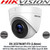 Hikvision 8MP 4K 2.8mm Fixed Lens Ultra-Low Light Turret CCTV Camera, Dual Video Output TVI/CVBS, 60m IR Distance, IP67 Weatherproof, WDR, EXIR, Smart IR - DS-2CE78U8T-IT3(2.8mm)
