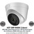 HIKO 5MP 2.8mm Fixed Lens HD-TVI 4-in-1 Hybrid Turret Camera, 40m IR Distance, True Day/Night - HDT-5MP-N40W