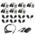 CCTV Kit Hikvision 5MP Balun Kit - 8CH DVR + 7x Grey ColourVu Turret Cameras