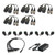 CCTV Camera System Kit Hikvision 5MP Balun Kit - 8CH DVR + 5x Grey Audio Turret Cameras
