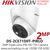 Hikvision DS-2CE71D0T-PIRLO 2MP 2.8mm Fixed Lens PIR  HD-TVI Turret CCTV Camera, 20m IR Distance, IP67 Weatherproof, PIR detection, Strobe light alarm, Alarm out 