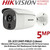Hikvision 5MP 2.8mm Fixed Lens PIR  HD-TVI Bullet Camera, 20m IR Distance, IP67 Weatherproof, PIR detection, Strobe light alarm, Alarm out - DS-2CE12H0T-PIRLO (2.8mm)