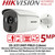 Hikvision 5MP 2.8mm Fixed Lens PIR  HD-TVI Bullet Camera, 20m IR Distance, IP67 Weatherproof, PIR detection, Strobe light alarm, Alarm out - DS-2CE12H0T-PIRLO (2.8mm)