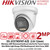 Hikvision DS-2CE79DF8T-AZE 2MP 2.8-12mm Motorized Varifocal Lens ColorVu PoC Auto Focus TVI Turret CCTV Camera, 40m White Light Distance, IP68 Weatherproof, 130dB WDR, Smart Light, 24/7 Full Color Imaging 