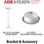 Hikvision DS-2CE5AU7T-AVPIT3ZF 8MP/4K 2.7-13.5mm Motorized Varifocal Lens Auto Focus Ultra-Low Light 4-in-1 Dome CCTV Camera, 60m IR Distance, IP67 Weatherproof, IK10 Vandalproof, 130dB WDR, 3D DNR 