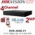 HiLook 4-Channel 1080p Lite 1U H.264 DVR, 4 signals input adaptively HDTVI/AHD/CVI/CVBS - DVR-204G-F1 