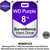 8TB WD Purple SATA Surveillance 24x7 Storage Hard Drive 3.5" - WD80PUZX
