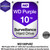 WD Purple  WD100PURZ 10TB 3.5" SATA 24x7 Surveillance Hard Disk Drive, WD Purple Drives are Built for 24/7, always-on Security System