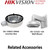 Hikvision 8MP 2.8mm Fixed Lens AcuSense Darkfighter PoE Network Dome Camera with Audio & Alarm, Up to 30m IR Distance, H.265+ compression, IP67 weatherproof, IK10 Vandal resistant, Built in microphone - DS-2CD2186G2-ISU (2.8mm)