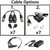 Hikvision CCTV System Kit - 8MP 4K Balun Kit - 8CH DVR + 7x  8MP White Turret Cameras
